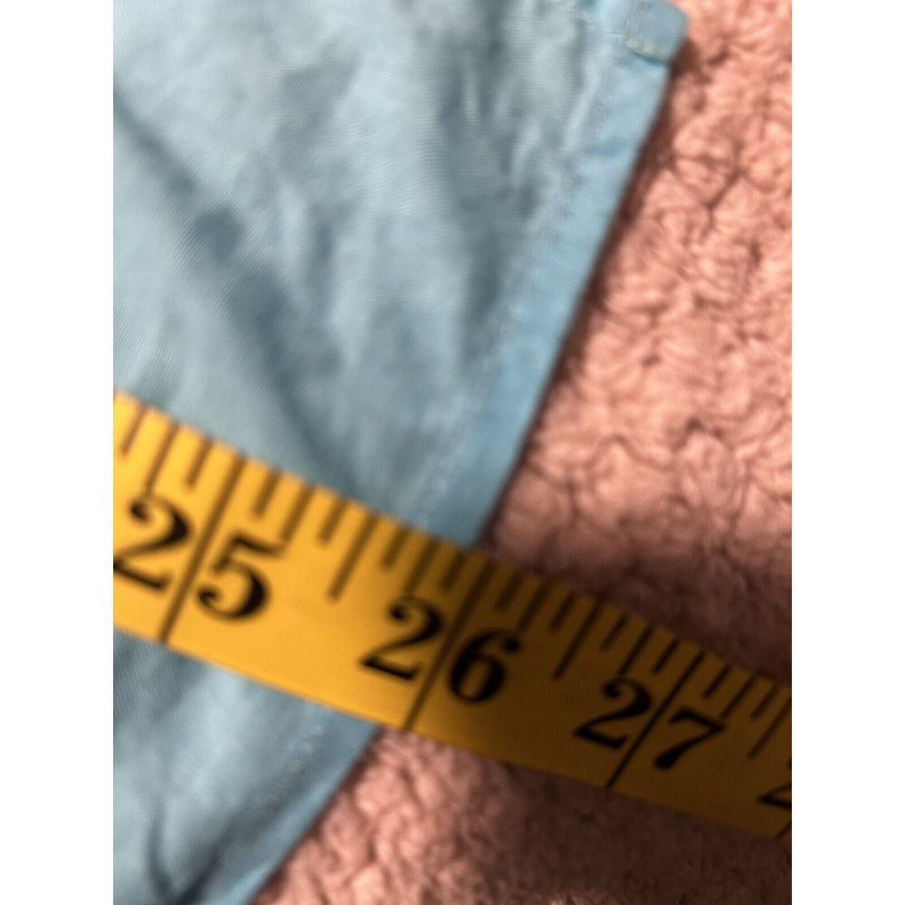 Ralph Lauren Mini Scarf   light blue cotton neck head Details of snails‎ beach - Picture 5 of 6
